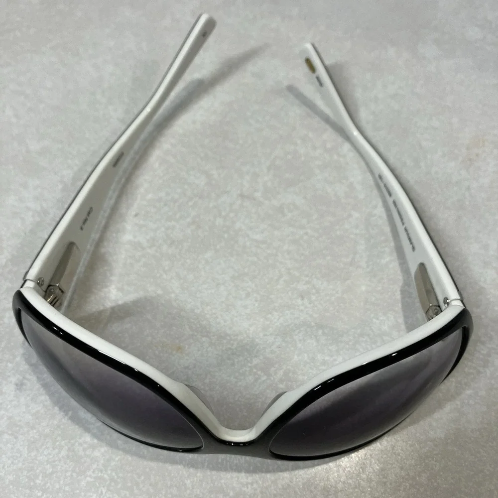 Fossil Women's White Tinted Sunglasses Cat 3 Glamour PS3353 005 60 16-120